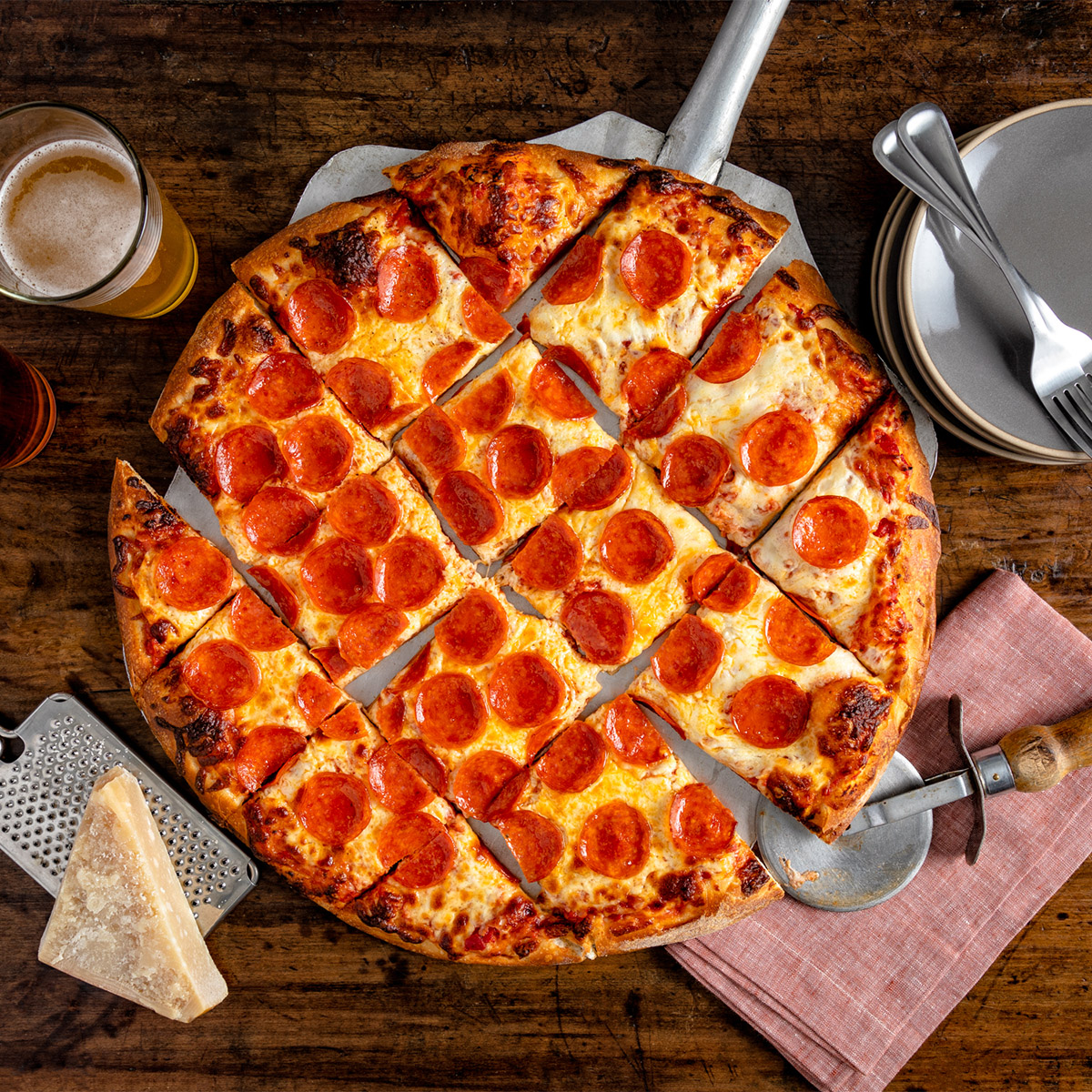 Super Roni Thin Crust